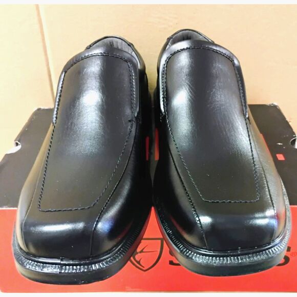 Size: 10 1/2 . Slip-In Loafers w/ Memory Foam . Drive Black Vega . Deer Stags main image 4